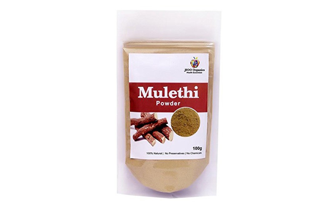 Jioo Organics Mulethi Powder    Pack  100 grams